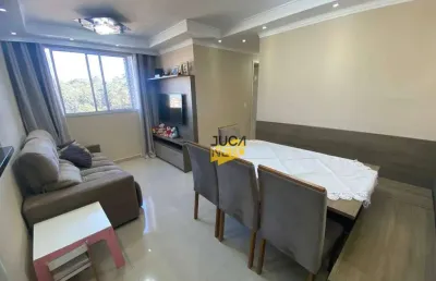 Apartamento com 2 dormitórios à venda, 48 m² por r$ 300.000,00 - parque são vicente - mauá/sp
