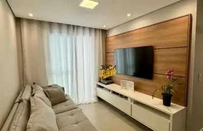 Apartamento com 2 dormitórios à venda, 58 m² por r$ 370.000,00 - vila falchi - mauá/sp