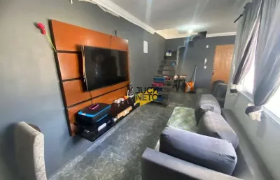Cobertura com 2 dormitórios à venda, 114 m² por r$ 400.000 - parque são vicente - mauá/sp