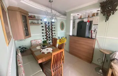 Apartamento com 3 dormitórios à venda, 69 m² por r$ 325.000,00 - parque são vicente - mauá/sp
