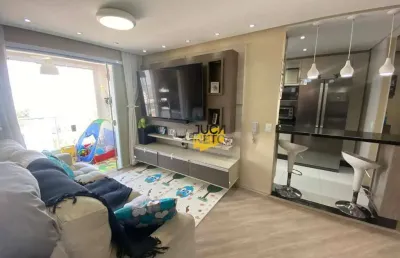 Apartamento com 3 dormitórios à venda, 90 m² por r$ 700.000,00 - vila guarani - mauá/sp