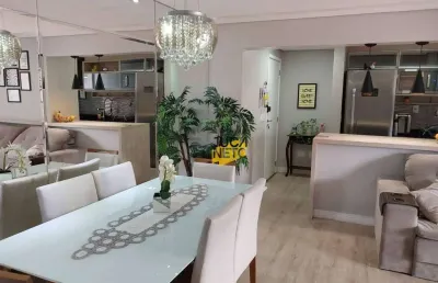 Apartamento com 2 dormitórios à venda, 95 m² por r$ 840.000 - jardim pedroso - mauá/sp