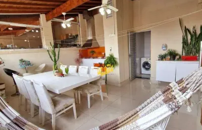 Cobertura com 2 dormitórios à venda, 110 m² por r$ 460.000,00 - parque são vicente - mauá/sp
