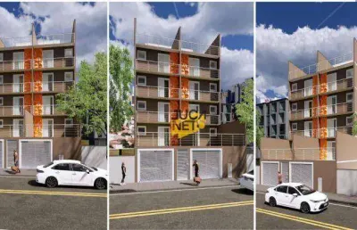 Apartamento com 2 dormitórios, suíte, por r$ 295.000 - jardim santa lídia - mauá/sp