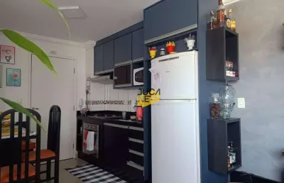 Apartamento com 2 dormitórios à venda, 52 m² por r$ 300.000 - parque são vicente - mauá/sp