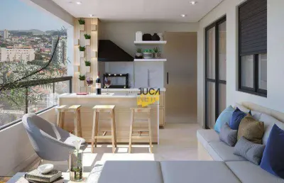 Apartamento com 3 dormitórios à venda, 88 m² por r$ 740.000,00 - vila nossa senhora das vitórias - mauá/sp