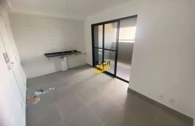 Apartamento com 2 dormitórios, 45 m² - venda por r$ 366.000,00 ou aluguel por r$ 2.711,00/mês - vila assis brasil - mauá/sp