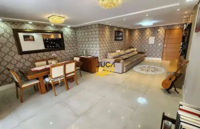 Apartamento com 3 dormitórios à venda, 123 m² por r$ 1.150.000 - vila bocaina - mauá/sp