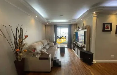 Apartamento com 3 dormitórios para alugar, 105 m² por r$ 4.119,05/mês - vila bocaina - mauá/sp