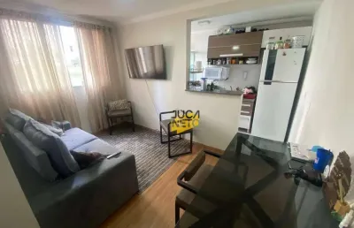 Apartamento com 2 dormitórios à venda, 45 m² por r$ 305.000 - parque são vicente - mauá/sp