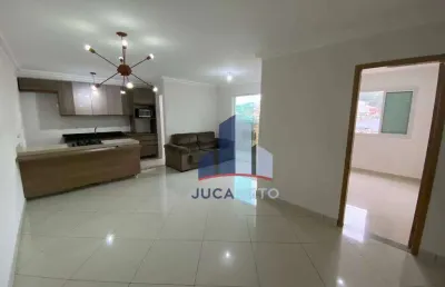 Apartamento com 2 dormitórios para alugar, 75 m² por r$ 3.220,00/mês - vila morelli - mauá/sp