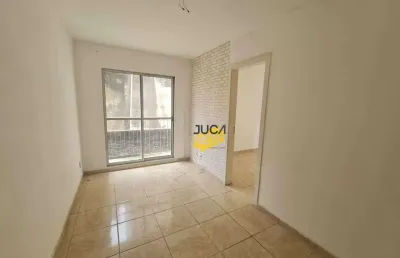 Apartamento com 2 dormitórios para alugar, 42 m² por r$ 1.690,00/mês - jardim estrela - mauá/sp