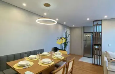 Apartamento com 2 dormitórios à venda, 60 m² por r$ 530.000 - vila bocaina - mauá/sp