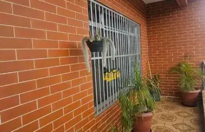 Sobrado com 3 dormitórios à venda, 137 m² por r$ 480.000 - parque das américas - mauá/sp