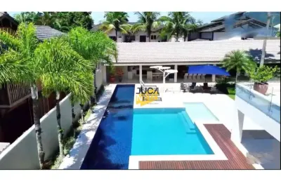 Casa com 6 dormitórios à venda por r$ 14.000.000,00 - acapulco - guarujá/sp
