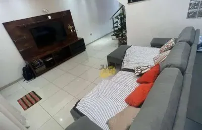 Sobrado com 3 dormitórios à venda, 320 m² por r$ 799.000 - parque marajoara - santo andré/sp