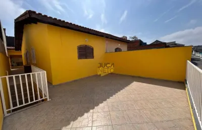 Casa com 2 dormitórios para alugar, 110 m² por r$ 3.050,00/mês - jardim itapark velho - mauá/sp