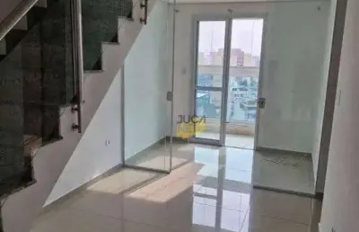 Apartamento duplex com 3 dormitórios à venda, 110 m² por r$ 599.000 - parque são vicente - mauá/sp