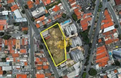 Terreno para alugar, 3379 m² por r$ 45.201,10/mês - vila helena - santo andré/sp