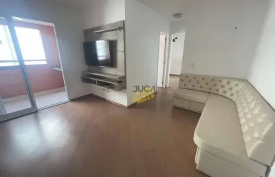 Apartamento com 2 dormitórios para alugar, 54 m² por r$ 2.500/mês - vila noêmia - mauá/sp