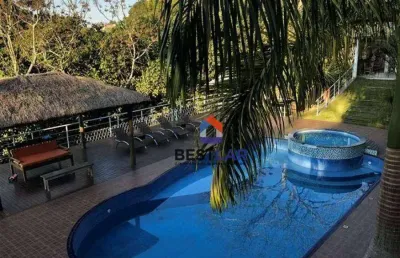 Casa com 5 dormitórios, 890 m² - venda por r$ 3.000.000,00 ou aluguel por r$ 17.700,00/mês - granja viana - carapicuíba/sp