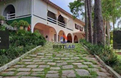 Casa com 4 dormitórios, 659 m² - venda por r$ 2.200.000,00 ou aluguel por r$ 11.110,00/mês - fazendinha - carapicuíba/sp
