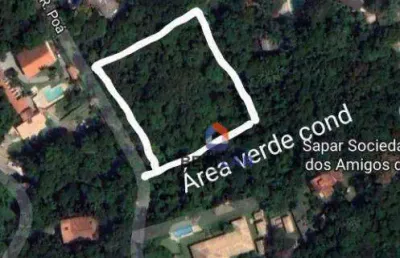 Terreno à venda, 3182 m² por r$ 697.000,00 - paisagem renoir - cotia/sp