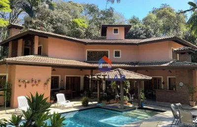 Casa com 5 dormitórios à venda, 500 m² por r$ 2.800.000,00 - altos de são fernando - jandira/sp