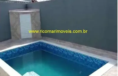 Casa para venda em itanha?m, parque augustus, 2 dormitórios, 1 suíte, 1 banheiro, 2 vagas