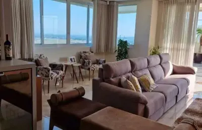 Cobertura com 4 dormitórios à venda, 220 m² por r$ 3.500.000,00 - loteamento alphaville - campinas/sp
