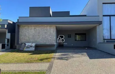 Casa com 3 dormitórios à venda, 212 m² por r$ 1.990.000,00 - condomínio santorini residencial club - paulínia/sp