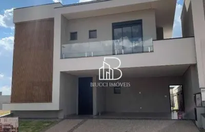Sobrado com 4 dormitórios à venda, 305 m² por r$ 2.490.000,00 - condomínio santorini residencial club - paulínia/sp