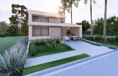 Casa com 3 dormitórios à venda por r$ 2.050.000,00 - condomínio santorini residencial club - paulínia/sp