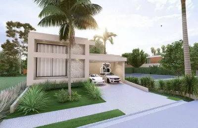 Casa com 3 dormitórios à venda, 219 m² por r$ 2.050.000,00 - condomínio santorini residencial club - paulínia/sp