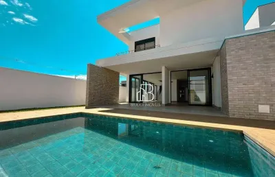 Sobrado com 5 dormitórios à venda, 262 m² por r$ 2.550.000,00 - condomínio santorini residencial club - paulínia/sp