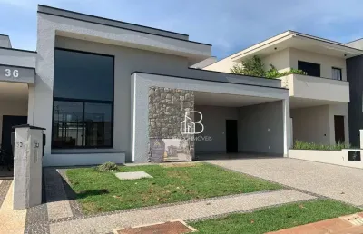 Casa com 3 dormitórios à venda, 193 m² por r$ 1.630.000,00 - condomínio residencial royal garden - paulínia/sp