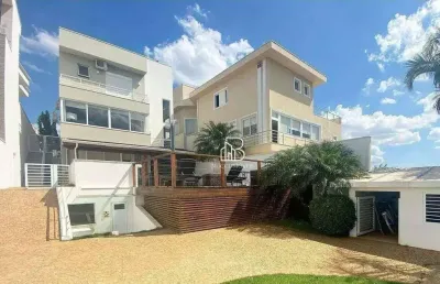 Sobrado com 3 dormitórios, 247 m² - venda por r$ 2.950.000 ou aluguel por r$ 16.800/mês - swiss park - campinas/sp