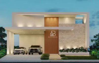 Casa com 4 dormitórios à venda, 213 m² por r$ 2.250.000 - condomínio santorini residencial club - paulínia/sp