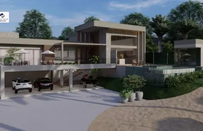 Casa condomínio aldeias do lago - seção pinheiros - fase final de acabamento