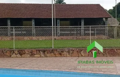 Chácara / sítio com 5 quartos à venda na rede mineira de viação, quadra c, ipiabas, barra do piraí, 280 m2 por r$ 1.350.000