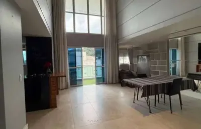 Soho tamboré 106m2 - pé-direito duplo e 2 vagas - andar alto!