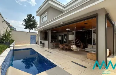 Casa semi-nova e mobiliada para venda ou locação em alphaville!