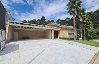 Casa semi-mobiliada no villa solaia com 1000m2 - venda ou locação