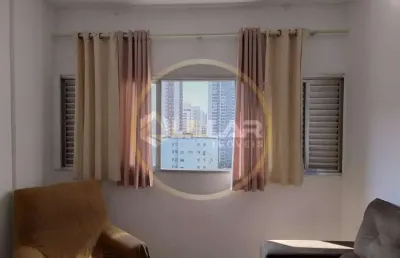Apartamento em sv,  com 1 quarto, sala, cozinha com armarios, banheiro
