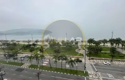 Apartamento de 2 dorms frente ao mar no bairro aparecida