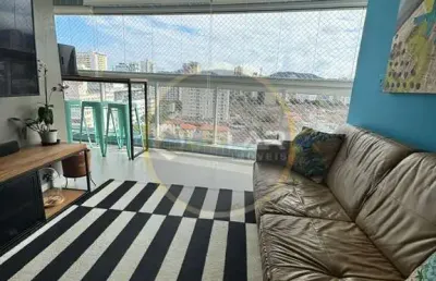 Apartamento com 2 quartos à venda no Boqueirão, Santos 
