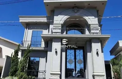 Casa com 4 suites (02 master) à venda, 523 m² por r$ 7.500.000 - aeroporto - mirassol/sp