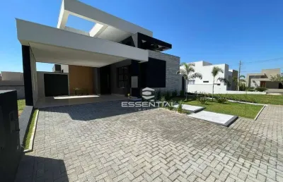 Casa com 3 dormitórios suítes à venda, 233 m² por r$ 1.800.000 - parque residencial buona vita - são josé do rio preto/sp
