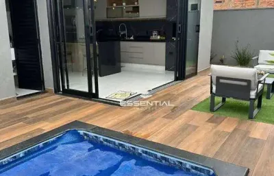 Casa com 3 dormitórios, 02 suítes  à venda, 145 m² por r$ 990.000 - alphaville - mirassol/sp