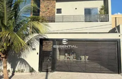 Sobrado 03 dormitórios suítes à venda por r$ 730.000 - residencial santa regina - são josé do rio preto/sp